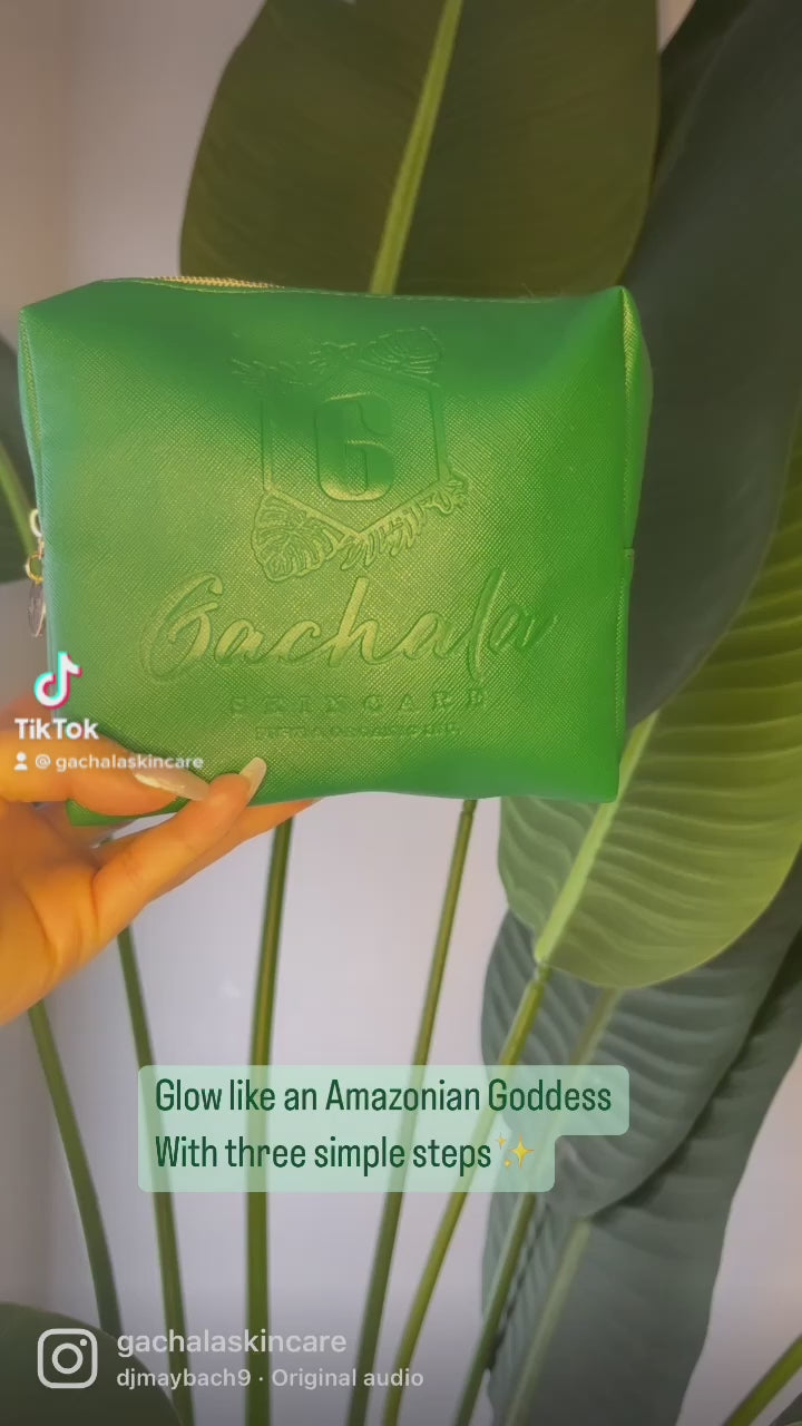 AMAZONIAN GODDESS GLOW TRIO - Exfoliant + Facial Serum + Night Cream